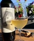 Gut Oggau Theodora 2023 bottle and glass - Natural Wine Dealers