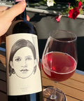 Gut Oggau Winifred 2023 bottle and glass - Natural Wine Dealers