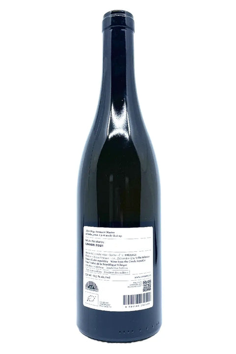 Milan Nestarec Umami 2021 back label - Natural Wine Dealers