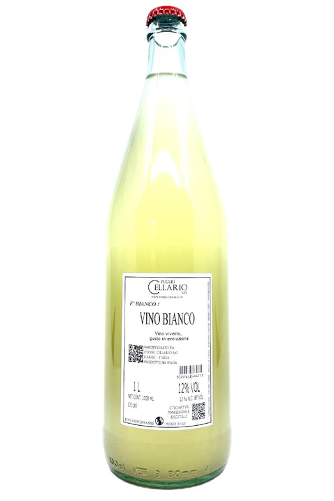 Poderi Cellario e bianco back label - Natural Wine Dealers