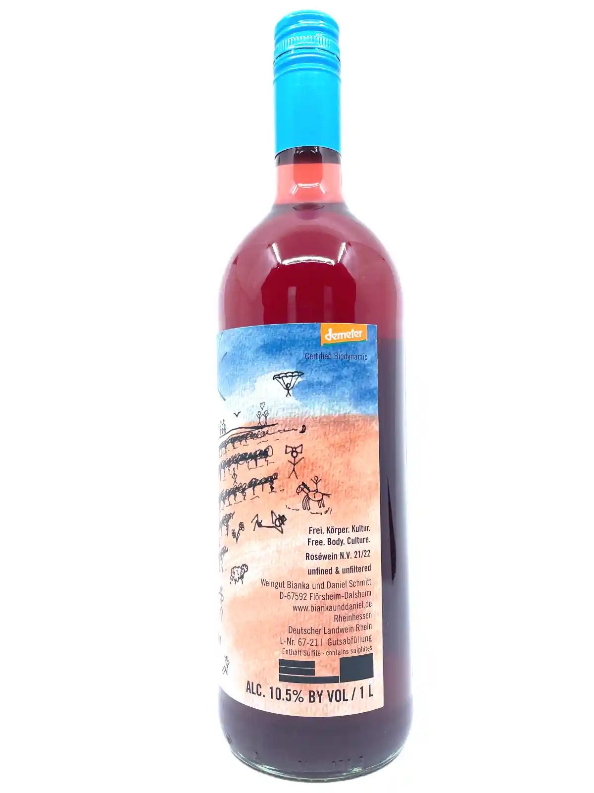 Frei. Körper. Kultur. Rosé 2021 - 1L Bottle @naturalwinedealers.com ...